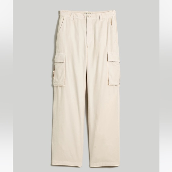 Madewell NWT Low Slung Straight Cargo Pants - Picture 5 of 13